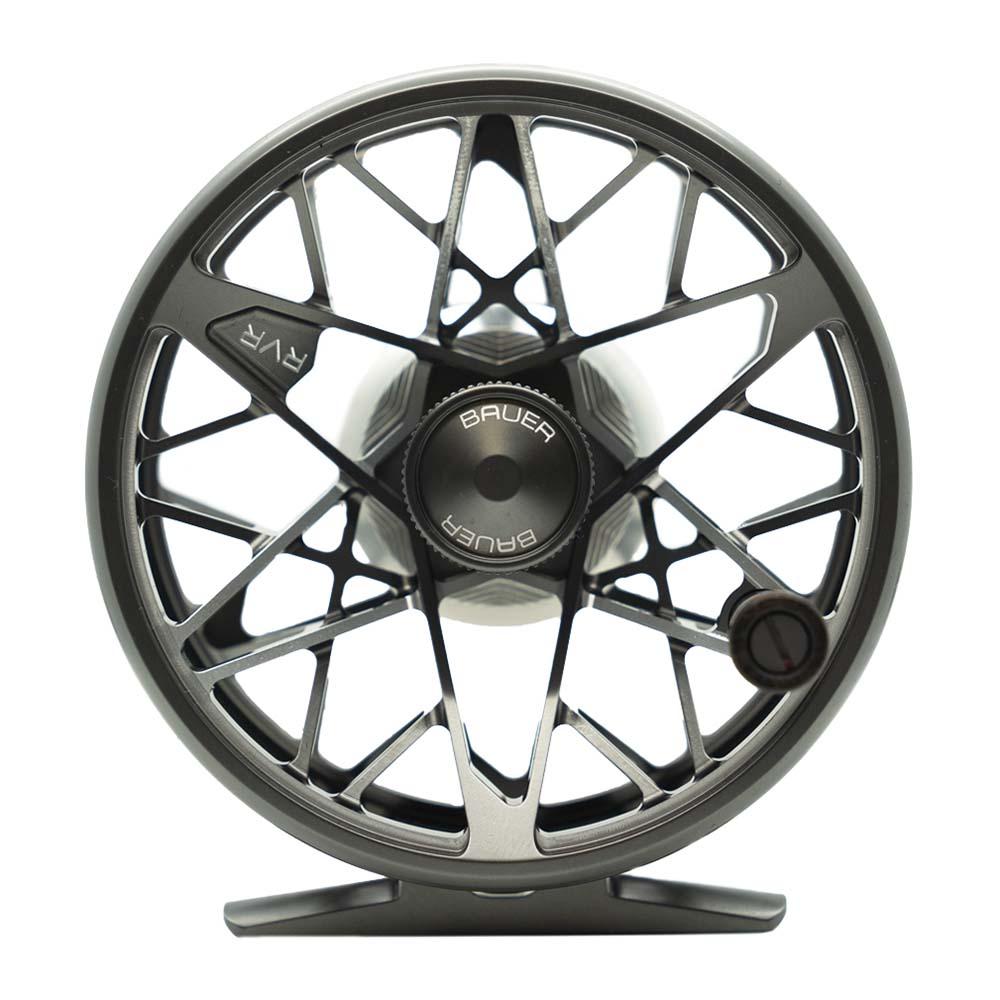 Bauer RVR Reel in Charcoal and Silver